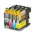 Brother LC-123 multipack compatible inkjet cartridge