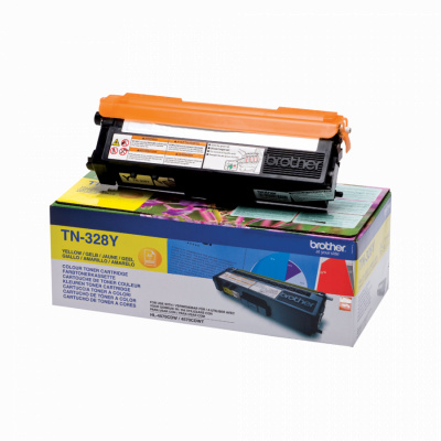 Brother TN328Y yellow original toner