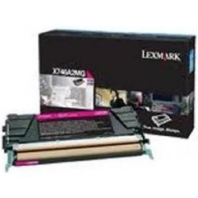 Lexmark X746A2MG magenta original toner