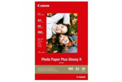 Canon Photo Paper Plus Glossy PP-201 2311B020, 260 g/m2, A3, 20pcs, glossy, inkjet, white, photo paper