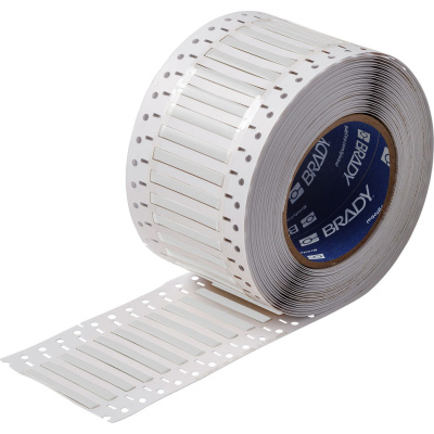Brady LSZH-094-2-WT / 141202, labels, THT Low Smoke Halogen Free Permasleeve Wire Marking Sleeves, 50.80 mm x 4.60 mm