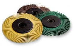 3M Scotch-Brite™ Cleaning Brush BB-ZB, 8 rows of flaps 150 mm x P80
