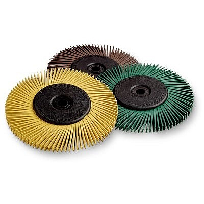 3M Scotch-Brite™ Cleaning Brush BB-ZB, 8 rows of flaps 150 mm x P80