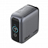 VERBATIM Mini GaN Charger with Display 140W, 3xUSB-C, 1xUSB-A, grey