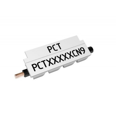 Partex PCT10012CN9, 1,2-1,8mm, 12mm, white, 1400pcs, continuous clamping profile