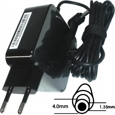 ASUS original adapter 45W 19V 2P BLK (AC FIX) with EU plug