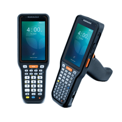 Datalogic 946400005 Skorpio X40-X45, 2D, LR, 10.5 cm (4''), num., Gun, RTC, Camera, hot-swap, USB, BT (BLE), Wi-Fi (Wi-Fi), NFC, Android, GMS