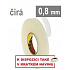 3M VHB™ 4658, tl. 0,8 mm; čirá oboustranně lepicí páska snímatelná odlupem 12 mm x 25 m