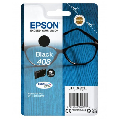 Epson 408 C13T09J14010 black original ink cartridge