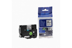 Brother TZ-FX251/TZe-FX251, 24mm x 8m, flexi, black / white, compatible tape