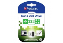 Verbatim 98130 Store N Stay Nano, USB flash drive, USB A 2.0, 32GB, black