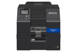 Epson ColorWorks C6000Pe (mk) C31CH76202MK, color label printer, peeler, disp., USB, Ethernet, black