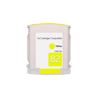 Compatible cartridge with HP 82 C4913A yellow 