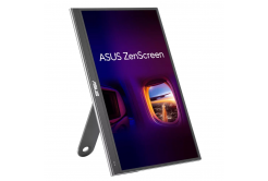 ASUS ZenScreen MQ16AHE 90LM07SV-B02170 Monitor, 15.6", OLED, FHD, 60Hz, 1ms, Gray, 3R