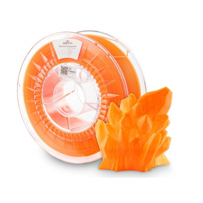 Spectrum 80884 3D filament, PLA Crystal, 1,75mm, 1000g, Neon orange