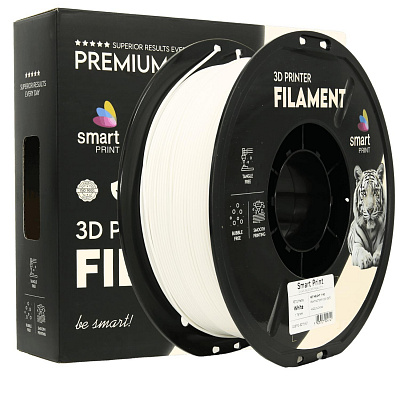 Smart Print FG-S215-E1, 3D filament, PETG Matte, 1,75mm, 1000g, White