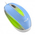 Genius Mouse DX-Mini 31010025406, 1000DPI, optical, 3tl., wired USB, blue, classic, RGB backlit