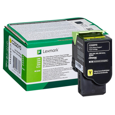 Lexmark C2320Y0 yellow original toner