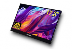 Verbatim PM-17-4K Portable touch monitor 17,3", 4K Ultra HD, Metal Housing