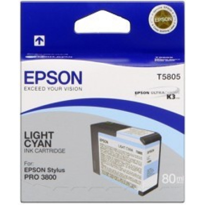 Epson T580500 light cyan  original ink cartridge