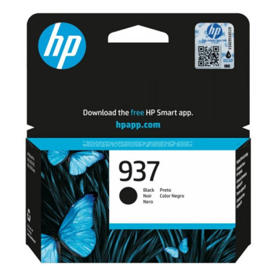 HP 937 4S6W5NE black original ink cartridge