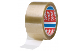 Tesa 04089, transparent packing tape, 75 mm x 66 m, 24 rolls per box