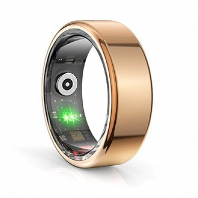 Powerton SMART RING smart ring size 9, gold, opened