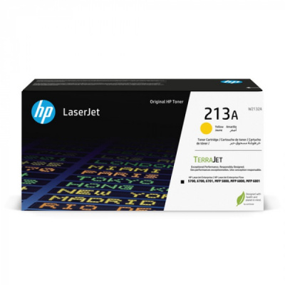 HP 213A W2132A yellow original toner