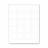 Self-adhesive labels 40 x 40 mm, 24 labels, A4, 100 sheets