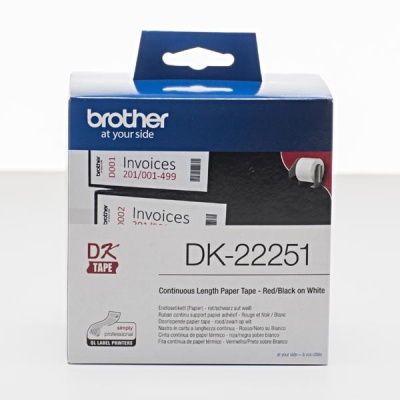 Brother DK-22251, 62mm x 15,24m, paper roll