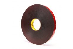 3M VHB 5925-F, 12 mm x 33 m, black double-sided adhesive acrylic tape, thickness 0,6 mm