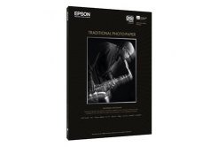 Epson Traditional Photo Paper S045051 C13S045051, 330 g/m2, A3+, 25pcs, satin, white, photo paper
