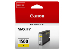 Canon original ink cartridge PGI-1500 Y, yellow, 300 pages, 4.5ml, 9231B001, Canon MAXIFY MB2050,MB2150,MB2155,MB2350,MB2750,MB2755