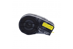 Brady M21-125-C-342-YL, 6 mm x 2,13 m, black text / yellow tape, compatible tape