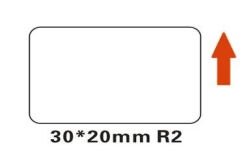 Niimbot labels R A2A88658501, 30x20mm 320pcs White for B21