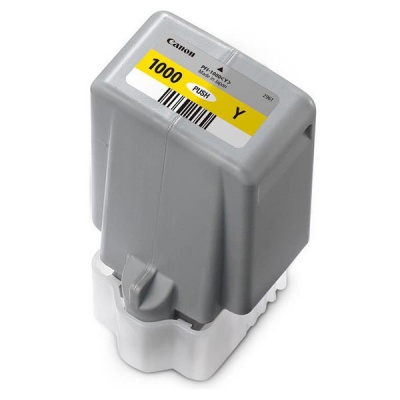 Canon PFI-1000Y, 0549C001 yellow original ink cartridge