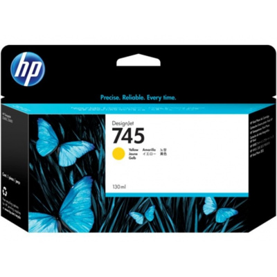 HP 745 F9J96A yellow original ink cartridge