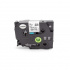 Compatible tape Brother HGe-241, 18mm x 8m, black text/white tape high-speed