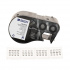 Brady M4-49-498 / 170791, 25.40 mm, Vinyl, black text / white tape