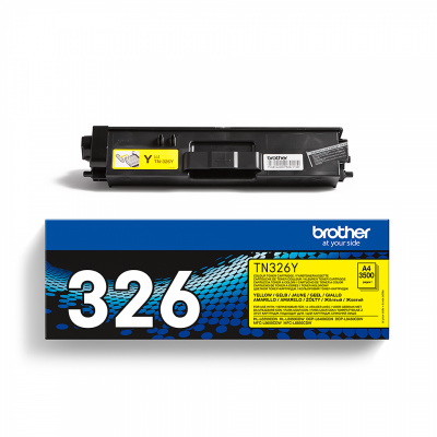 Brother TN-326Y yellow original toner