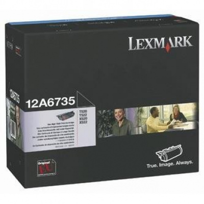 Lexmark 12A6735 black original toner