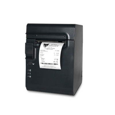 Epson TM-L90LF C31C412681 8 dots/mm (203 dpi), linerless, USB, Ethernet, black POS printer