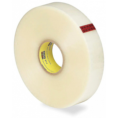 3M 371 Transparent Packaging Tape, Machine, 48 mm x 990 m