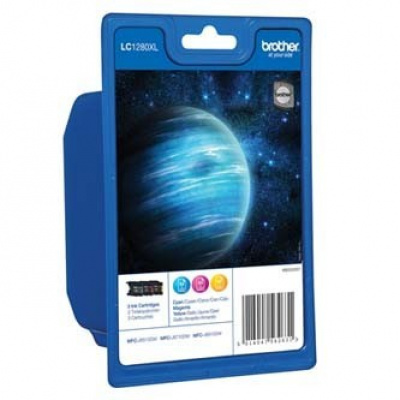 Brother LC-1280XLRBWBP multipack original ink cartridge