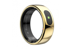 Smart RING PRO gold, stress measurement, heart rate, sleep monitoring, 8, Powerton