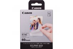 Canon XC-60L 6756C001, 60 pcs, thermal sublimation, white, self-adhesive photo paper + inkjet film