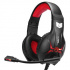 Marvo HG8928, headphones with microphone, volume control, black, backlit, 3.5 mm jack type + splitter