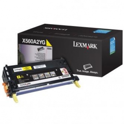 Lexmark X560A2YG yellow original toner