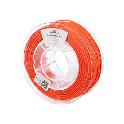 Spectrum 80251 3D filament, S-Flex 90A, 1.75mm, 250g, Orange (Lion orange)