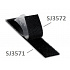 3M Hook & Loop™ SJ3571, black, loops 25 mm - sold by the meter (1 dm = 10 cm)